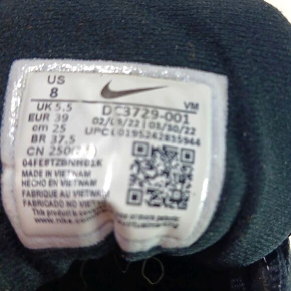 Nike Running Revolution Series Women's 8 Running Athletic Shoe Black with Swoosh - Picture 3 of 13